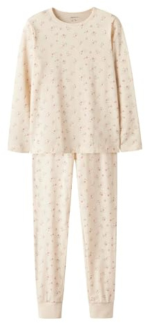 NAME IT Nkfnightset Flower Noos Nkfnightset Flower Noos Bambine e Ragazze (Pacco da 1)