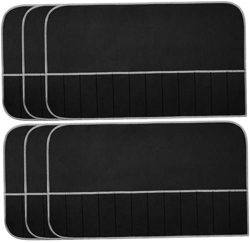 Bolsas de almacenamiento de plata Anti empañador de manchas de almacenamiento 6 piezas 12 tragamonedas almacenamiento de cubiertos de cubiertos de cubiertas plegables de almacenamiento plegable bol