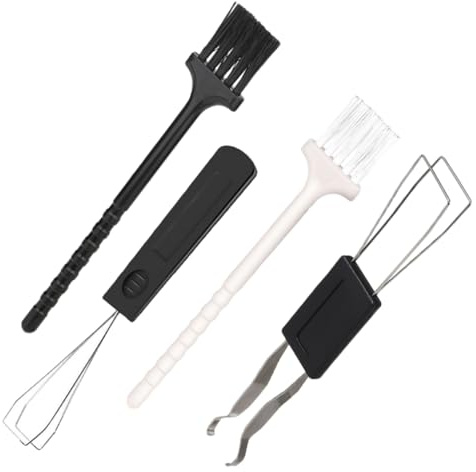 DIYEAH Kit de Nettoyage Clavier Ordinateur Mécanique avec Extracteur Touches et Brosse Double Embout Compacte, Outil de Nettoyage PC Polyvalent pour Entretien Bureau et Espace Réduit,