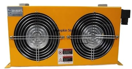 24V/12V/220/380 Hydraulic Air Cooler Hydraulic Oil Cooler Air-cooled Oil Radiator 60L/MIN High Performance(24V)