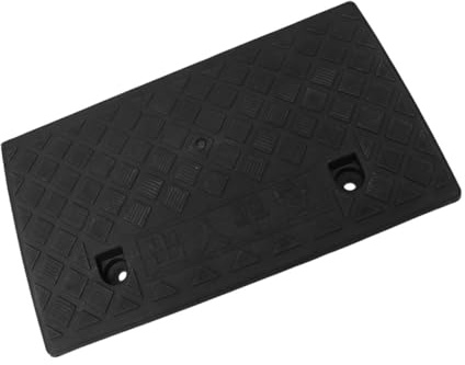 CONGARTENO Supporto in Gomma Per Marciapiede Soglia Alta Design Versatile Per Casa e Auto Antiscivolo e Ammortizzante Facile Installazione Supporto Autoadesivo