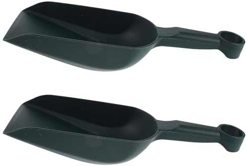 Gadpiparty Lot de 2 Petites pelles de Jardin : Pelle Plate Portable pour Terre, Pelle à bonsaï pour Planter et Creuser, truelle à Fleurs en Plastique, Outil de Jardinage pour Plantes succulentes.