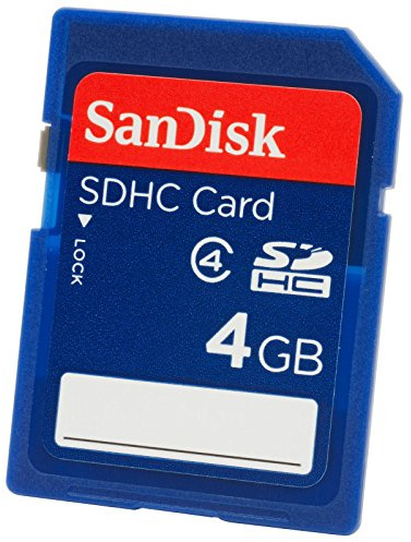SanDisk 4GB SDHC Secure Digital Card