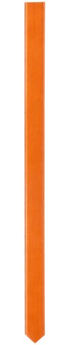 Brady 96950 66 Height, 3-3/4 Width, B-130 Reinforced Polymer, Orange Color Blank Bradystake Warning Stakes - With Points