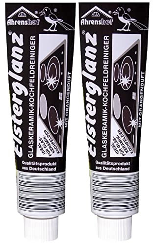 Elsterglanz Glaskeramik Kochfeldreiniger - 2 Maxituben á 150ml