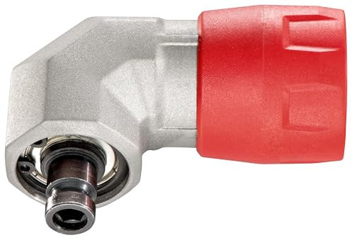 metabo Schnellwechselwinkeladapter „Quick“ - Für Bohr- und Schraubarbeiten an engen Stellen, magnetische Bit-Aufnahme ¼ Zoll, Spezialstahl-Getriebe, bis 28 Nm Drehmoment - Für Rechts- und Linkslauf
