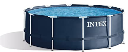 Intex 366x122 cm Schwimmbecken Swimming Pool Schwimmbad Frame Metal 28904