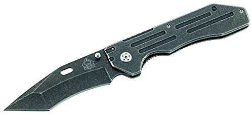Puma TEC Erwachsene Messer Einhandmesser Stahlgriff Länge geöffnet: 23.0cm, Mehrfarbig, One Size