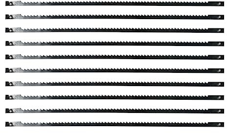 Dapetz 10 Scorrimento Lame Sega 24 Filettatura 130mm Pin Attacco - Sega Tasti