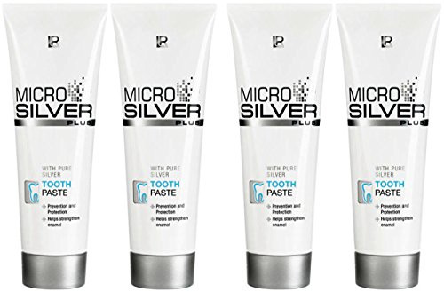 LR Moments 4x Microsilver Plus Zahncreme * antibakteriell, regulierend, stabilisierend * 4x 75ml
