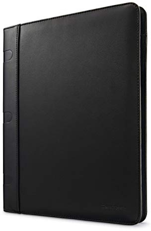 Samsonite Uni-Erwachsene Xenon Leather Business Portfolio Aktentasche, Schwarz