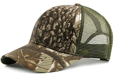 Camouflage Mesh Caps Trucker Hat Herren Sommer Netz Sport Kappe Basecap
