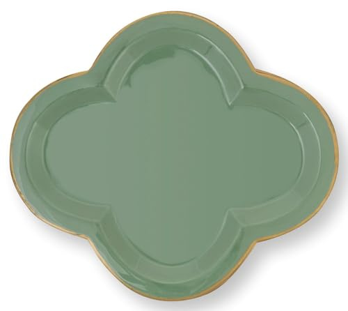Pip Studio Tablett Fancy Small Green 26x30cm