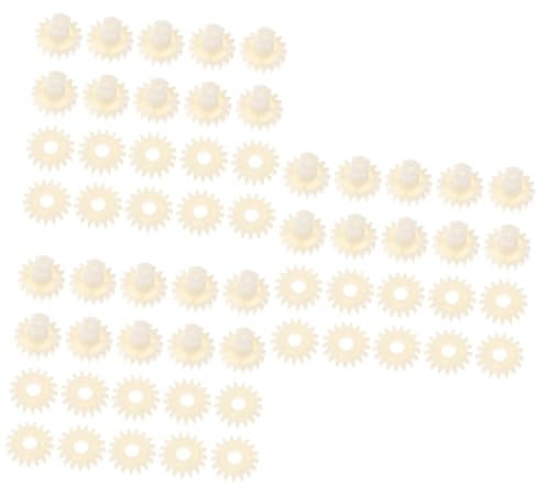 MERRYHAPY Inkubator Zahnrad 30 Stk Automatischer Eierwender Zubehör Für Brutmaschinen Bruteier Eierinkubator Zubehör Eierdreher Motor Motorgetriebe Zum Drehen Von Eiern Brutmaschinenteile Abs Beige