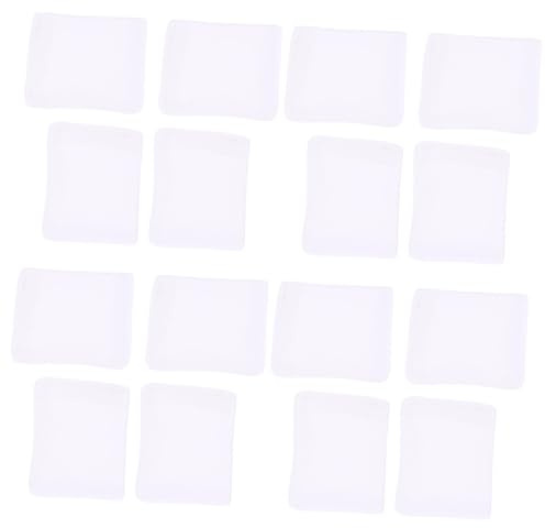 minkissy STK Maske Brille Ohrpolster -Ohrpolster Ohrpolster für weiche Ohrenschoner gehöhrschutz earpads geschmeidige Ohrpolster Gehörschutz Polyester Weiß