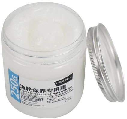 Angelausrüstungsöl und -fett, Angelrollenöl-Schmiermittel - Getriebeschmiermittel für Angelrollen 250 g,Rostfreies Angel-Rotationsrollen-Schmiermittel, Wartungsfett für Salz-Angelausrüstung