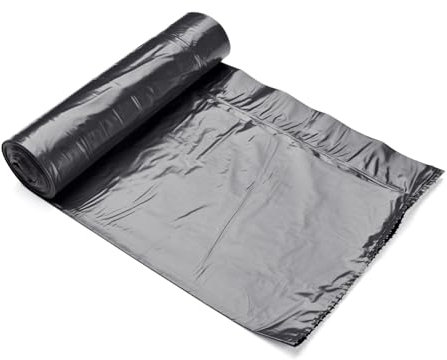 Bakoki Müllbeutel 380L - Extrem Reißfest, Extra Stark, Ideal Für Haushalt, Garten Und Betrieb -10er Rolle, Schwerlast Müllsäcke Für Renovierung Und Gewerbe-Abfälle, Große Müllsäcke, LDPE