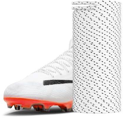 UamGlsob Cordones de zapatos de fútbol de 4 mm para botas Nike Mercurial, cordones planos delgados de repuesto para zapatillas tacos de futbol