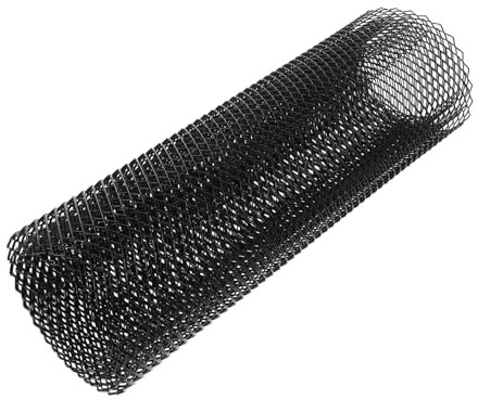 Mobestech Rejilla Protectora De Parachoques Delantero De Aleación De Aluminio 100x33 Cm, Inserto De Parrilla para Coche, Malla De Alambre Resistente contra Insectos, Compatible para Mejora Automotriz