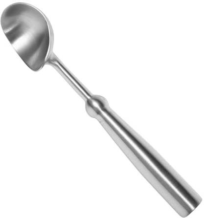 JECOMPRIS Cucchiaio Per Gelato in Acciaio Paletta Per Gelato Con Lungo Palette Per Alimenti Paletta Da Cucina Semplice e