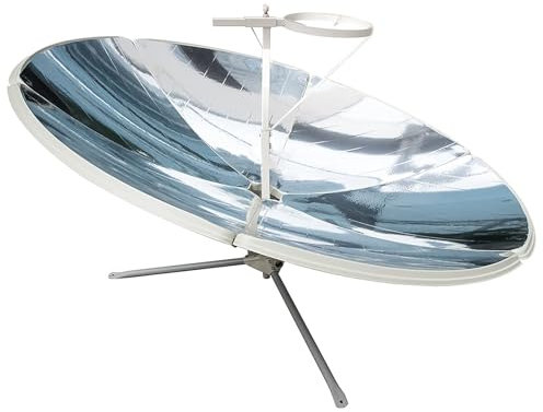 Cuiseur Solaire Portable À Concentration Parabolique, Four Solaire Pliable De 150 Cm De Diamètre, Four À Concentration Solaire 1800 W en Magnésie, for Camping en Plein Air