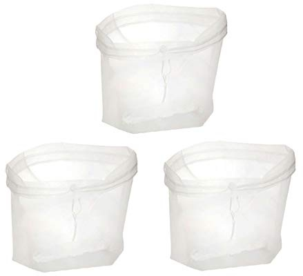 ULTECHNOVO 3piezas Bolsas Leche Secos Filtro Colador Yogurt Reusables Gran Capacidad