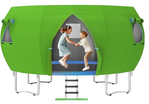 Sonnensegel für Trampolin | Sonnensegel für Garten, Mehrzweck-Abdeckung für Garten, Trampolin, 4,3 m