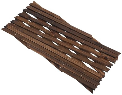 ibasenice Treillis Extensible Bois pour Plantes Grimpantes Décoration Jardin Et Terrasse Dimensions