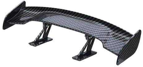 Universal Auto Mini Spoiler Wing, Spoiler Auto zum Kleben, Heckflügel Dekoration Spoilerflügel, Heckflügel-Dekoration ohne Perforation für Stabilität, Verwendung Dekorationszwecke
