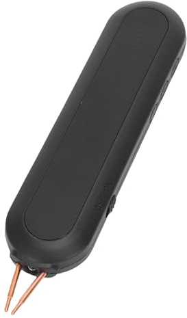 Luocute Soldador por Puntos de Batería, Soldador por Puntos de Mano Ajustable de 12 Engranajes, Modos Automático y Manual, Hojas Chapadas de Soldadura Herramienta de Soldadura Portátil