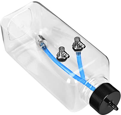 POENVFPO Tanque de Combustible Tanque de Combustible a Prueba de Golpes para Avión RC, de Aceite con Clip de Tubo de Aceite, Mano de Obra Fina, para de de Avión RC (500 ml (para Aviones de 50-70 CC))
