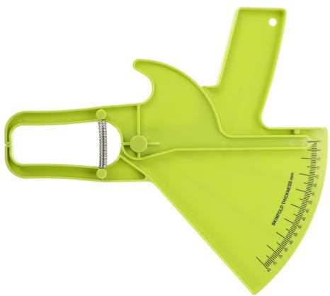 SWETRACE Body Fat Caliper Set for Men and Women, Easy to Use Plastic Skinfold Calipers with Precision Measurement, Modern Stylish Design for Accurate Body Fat Testing and Fitness Tracking