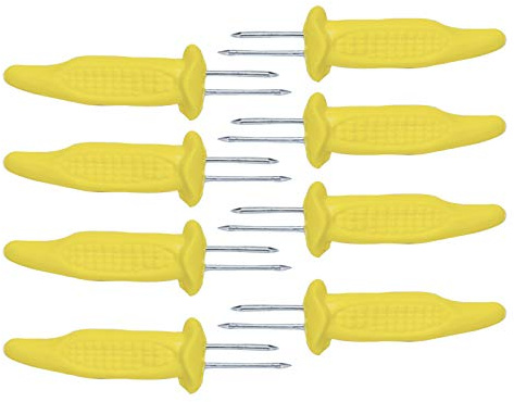 Norpro 8-Pack Corn Holders, Yellow