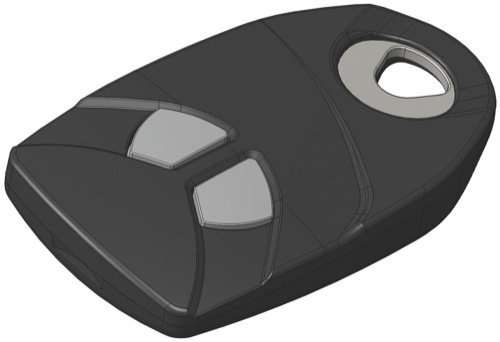 Intratone HF Eco Télécommande, 2 canaux