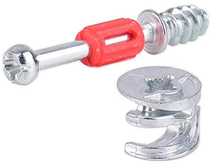 Exzenter Beschlag Beschläge Excenterbeschläge Verbindungsbeschlag Ø15 mm Minifix 10 oder 50 Stück Blitzversand Zwei Größen (28mm [50 St.])