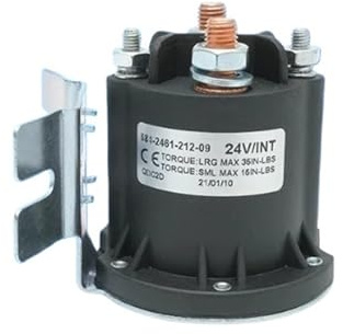ONGCPQPEO 684 2461 212 12V 24V 36V 48V Pompe Contacteur Ascenseur Solénoïde Relais, Pièces De Transpalette Tracteur Caravane Camping(48V)