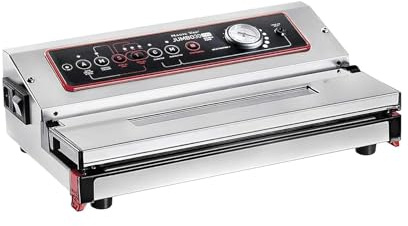 Magic Vac, Jumbo 30 Evo, Professionelle Heavy Duty Lebensmittel-Vakuummaschine, Ideal für Vakuumbeutel, Behälter und Marinaden, Lebensmittel-Vakuum-Set, Patentierte Technologie, Hergestellt in Italien