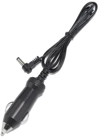 TELE System Câble d'alimentation de 12V de 1,5m pour téléviseur incluant un adaptateur de prise allume-cigare pour camping-car, voiture, bateau, garantissant confort et praticité en voyage.