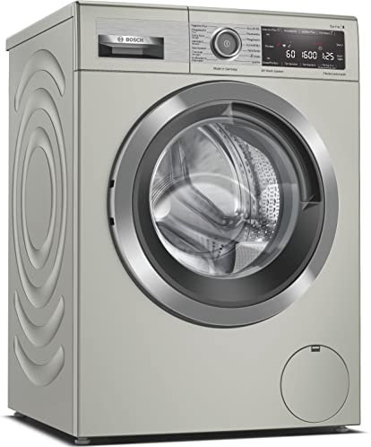 Bosch WAX32MX2 Serie 8 Waschmaschine,10 kg, 1600 UpM, Fleckenautomatik entfernt 4 Fleckenarten, ActiveWater Plus maximale Energie- und Wasserersparnis, AquaStop Schutz gegen Wasserschäden