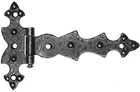 cyclingcolors Cerniera antiche per mobile ferro battuto sfumato 70x105 ante legno piana vintage nero bronzo cerniere