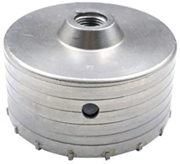 Sega a Tazza for Muro Punta for Trapano Sega a Tazza for Cemento con Albero Tondo 30-160 mm Taglierina for Cemento Utensile for Pietra Cemento (Color : /, Size : 160mm)