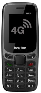 Beafon, C80 LTE 4G, Classic Line, Tastenhandy, Farbdisplay TFT 1,77(4,49cm), beleuchtete Tasten, Freisprechen, Kamera