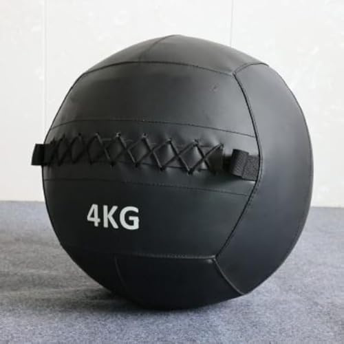 InTheMarket Ballon de mur – Ballon de poids, vinyle durable résistant aux rayures, double couture, parfait pour les entraînements de force et de conditionnement, 36 cm de diamètre, ensemble de (1 kg