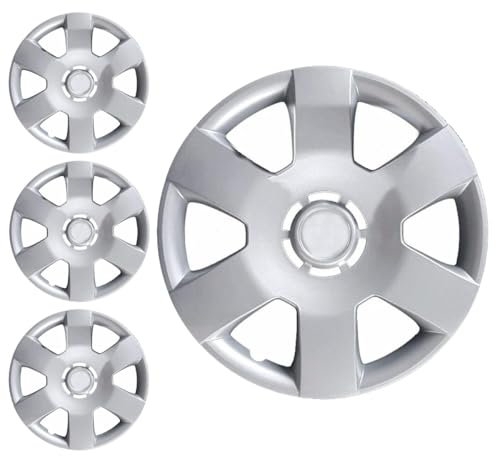 SERIE 4 BORCHIE - 4 COPRICERCHI COPPE RUOTA 14 PER TOYOTA AYGO