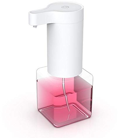 Dispenser di Sapone Automatico Schiuma di Ricarica USB Dosatore di Sapone a Mano Pompa a infrarossi Sensore per Bagno Cucina Ospedale Hotel 250 ml