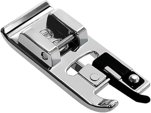 Piedino per Macchina da Cucire per sopraggitto overlock Compatibile con Tutti a Scatto con Gambo Basso Singer,Brother,Babylock,Janome,Silvercrest,Saimac,Juki,Elna, Vigorelli, Toyota e Altro