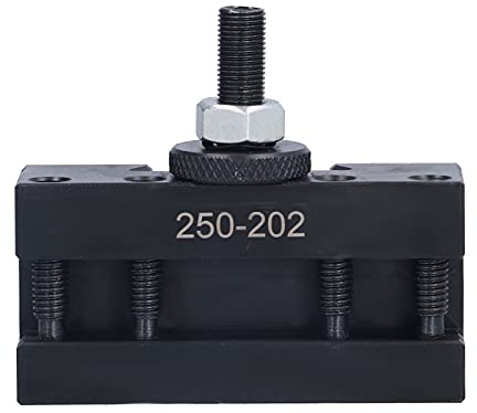 ViaGasaFamido BXA Turning Facing Holder, Precision Boring Turning Facing Tool Holder for Manual CNC Lathes Hardened Steel 250 202 Style 5 8in Slot 1 Pack