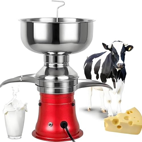 Séparateur de lait centrifuge électrique 50L/H haute vitesse pour la production de crème et de lait écrémé à partir de lait cru
