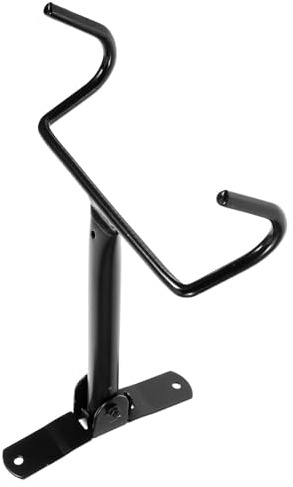 Toyvian Wall Mount Bike Rack Pedal Wall Hanger Indoor Bicycle Storage Hook Dual Mount for Mountain and Balance Bikes Black