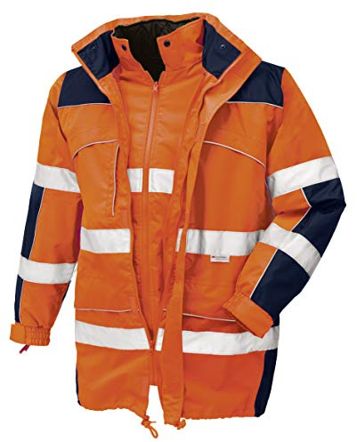 teXXor varningsskyddsparkas Toronto vattentät, vindtät arbetsjacka, XXL, orange, 4109